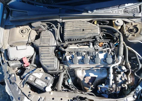 2005 Honda Civic Lx из США, поврежденный, VIN 2HGES16525H525154